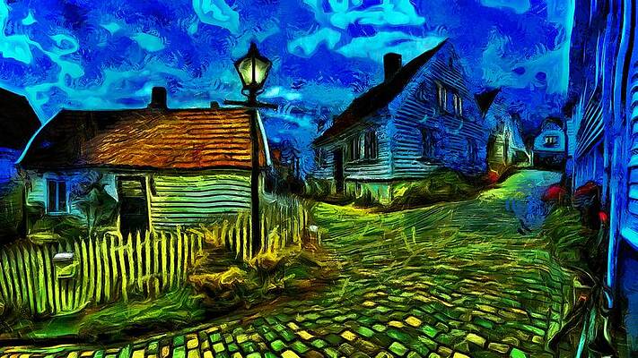 Blue Town by Harry Warrick Blue Town by Harry Warrick