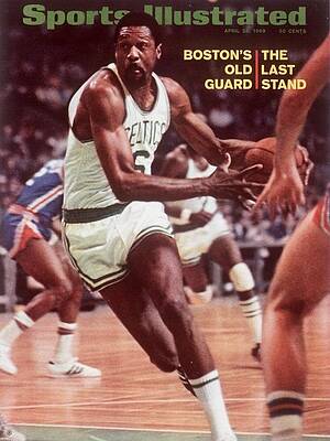 Wall Art - Photograph - Boston Celtics Bill Russell, 1969 Nba Eastern Division Sports Illustrated Cover by Sports Illustrated