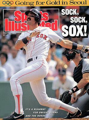 Boston Red Sox Mark Bellhorn, 2004 World Series Sports Illustrated Cover  Poster