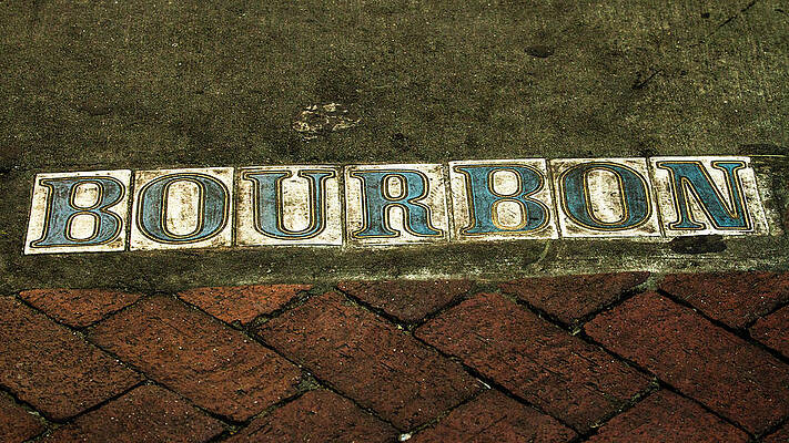 Wall Art - Photograph - Bourbon ST  by Jason Hughes