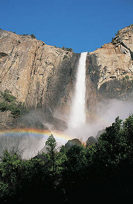Bridalveil Falls Yosemite National By Mark Gibson