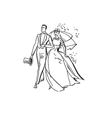 140+ Wedding Couple Walking Illustrations Stock Illustrations, Royalty-Free  Vector Graphics & Clip Art - iStock