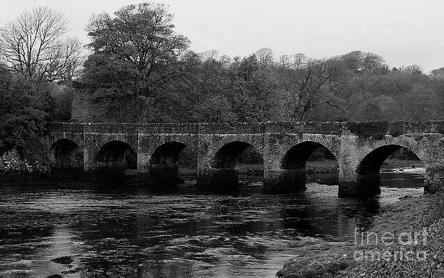 Castle Bridge in Buncrana Donegal Ireland bw by Eddie Barron Castle Bridge in Buncrana Donegal Ireland bw by Eddie Barron