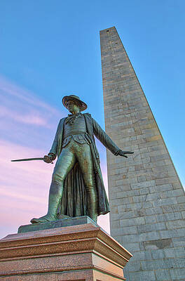 bunker hill monument stairs clipart