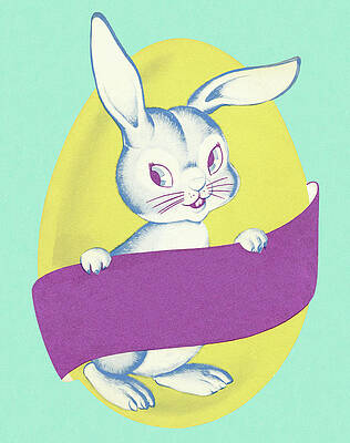 Blue Bunny Drawings - Fine Art America