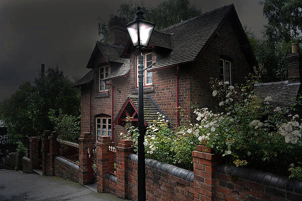 By lamplight by Steve Bowden