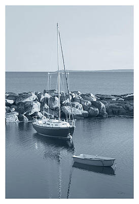 Wall Art - Photograph - By The Sea II With Border by Alan Majchrowicz