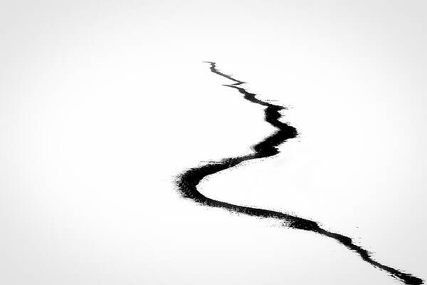 Wall Art - Photograph - Calligraphy Of The Sea by Marco Antonio Cobo