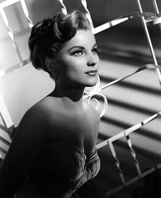 Wall Art - Photograph - Candid Portrait Of Debra Paget Looking Away by Globe Photos