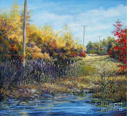 Caney Creek Cattails by Virginia Potter Caney Creek Cattails by Virginia Potter
