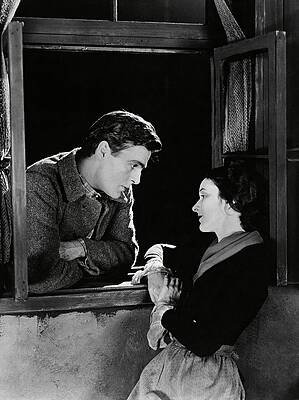Wall Art - Photograph - CAROL DEMPSTER and NEIL HAMILTON in ISN'T LIFE WONDERFUL -1924-. by Album