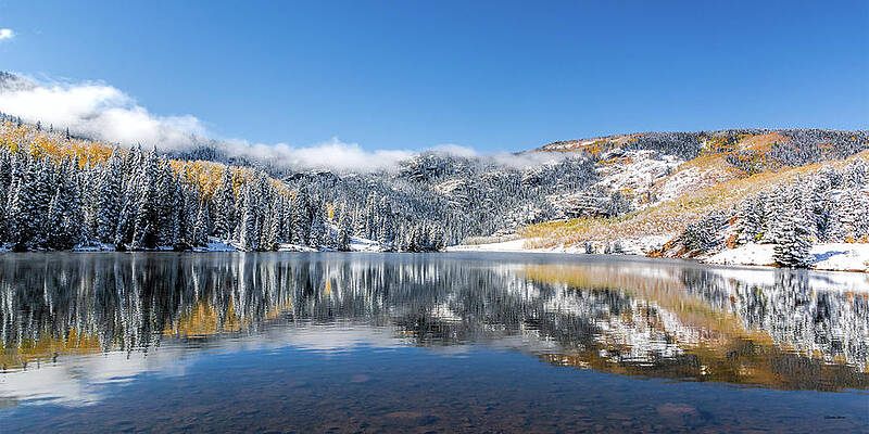 Cataract Lake After the Snow by Stephen Johnson Cataract Lake After the Snow by Stephen Johnson