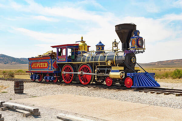 Central Pacific Railroad's Jupiter by Rick Pisio Central Pacific Railroad's Jupiter by Rick Pisio