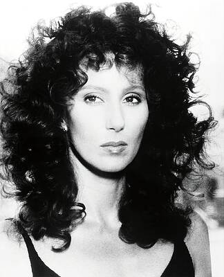 Wall Art - Photograph - CHER in MASK -1985-. by Album