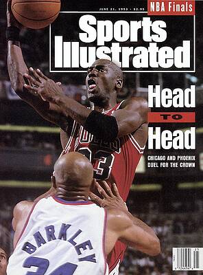 Chicago Bulls Michael Jordan, 1988 Nba Eastern Conference Sports  Illustrated Cover Art Print by Sports Illustrated - Fine Art America