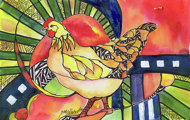 Chicken Red by Joan Chlarson Chicken Red by Joan Chlarson
