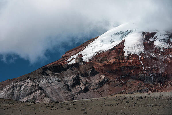 Wall Art - Photograph - Chimborazo Volcano, Furthest Point From The Centre Of The by Pete Oxford / Naturepl.com
