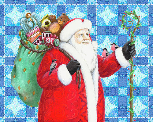 Santa Claus Paintings (Page #2 of 35) | Pixels
