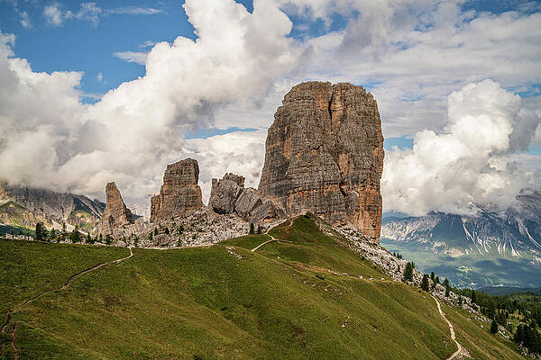 Wall Art - Photograph - Cinque Torri by James Billings