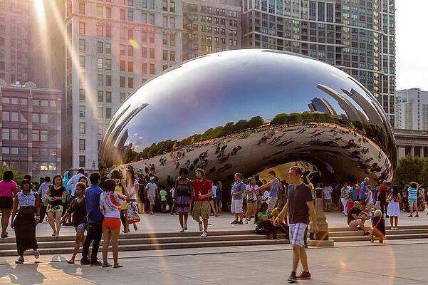 Cloud Gate by John Guest