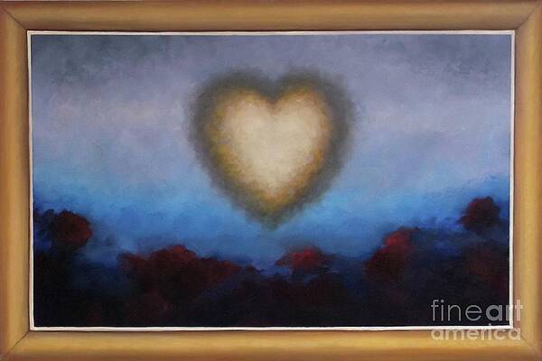 Pink Mended Broken Heart Canvas Print / Canvas Art by Carol Suzanne Niebuhr  - Fine Art America