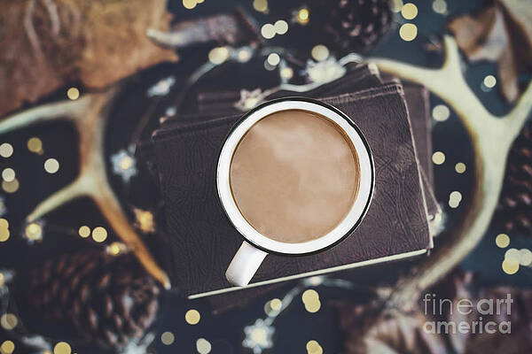 Coffee and Books in Autumn by Stephanie Frey Coffee and Books in Autumn by Stephanie Frey