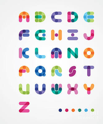 English Alphabet Art Fine Art America