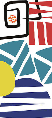 Wall Art - Digital Art - Colorful Bento 3- Art by Linda Woods by Linda Woods