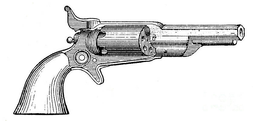 handgun drawings