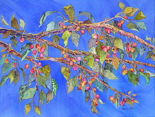 Crab Apple Tree Paintings for Sale - Fine Art America