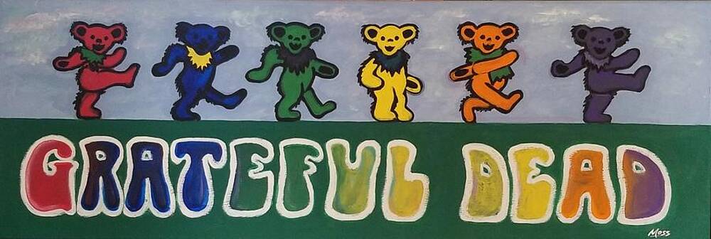 Grateful Dead Bears Paintings Fine Art America