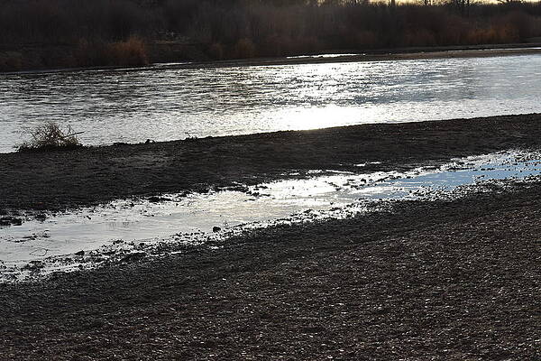 Wall Art - Photograph - Dark River under the Sun by Steve Kattnig