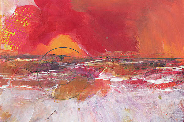 Abstract Sunrise Paintings Fine Art America