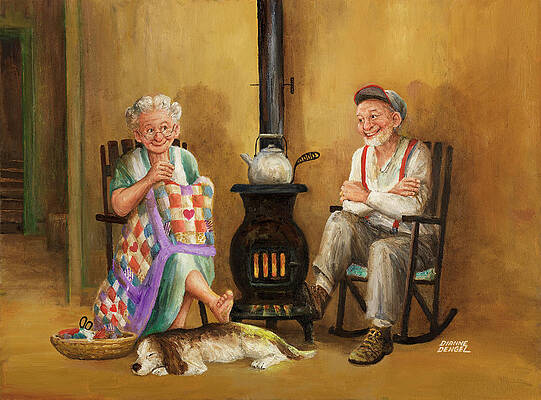 Elderly Couple Paintings Fine Art America Vladimir volegov painted cottage fantasy romance victorian women couple art art drawings images fine art portrait. elderly couple paintings fine art america