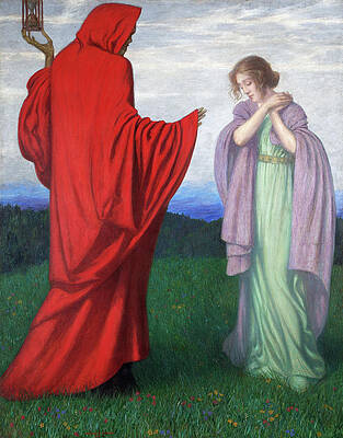 Death And The Maiden Paintings Fine Art America