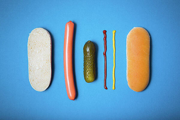  Photograph - Deconstructed Hotdog by Colin Judge