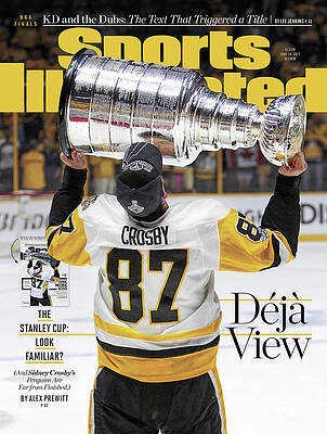 All Caps Washington Capitals, 2018 Nhl Stanley Cup Champions Sports  Illustrated Cover Acrylic Print