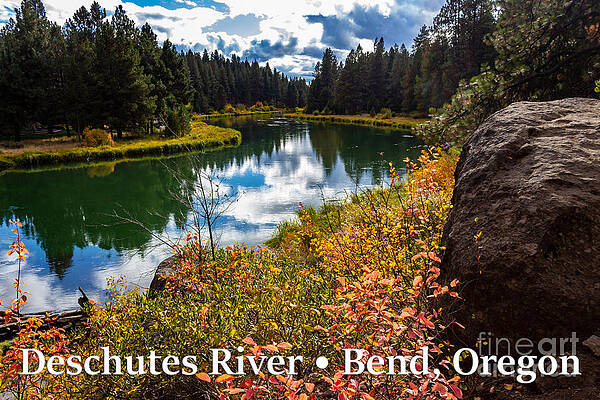 Deschutes River, Bend, Oregon by G Matthew Laughton