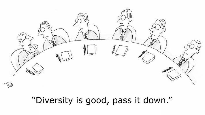 Wall Art - Drawing - Diversity Is Good, Pass It by Andrew Toos