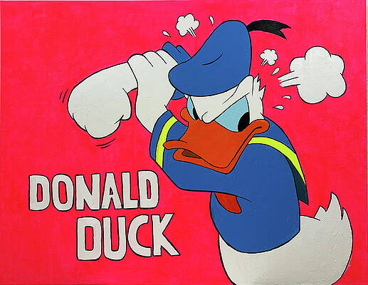 Donald Duck Paintings Fine Art America