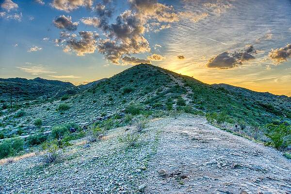 Wall Art - Photograph - Dramatic Mountain Sunset by Anthony Giammarino
