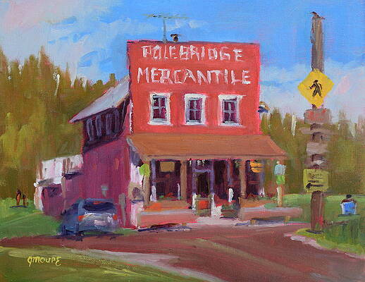 Dusk at the Mercantile by Jeff Troupe