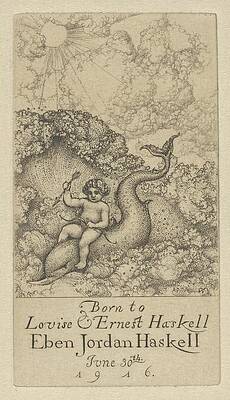 Wall Art - Drawing - Ebens by Ernest Haskell