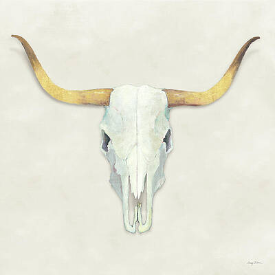 Wall Art - Painting - Echoes White Gold by Avery Tillmon
