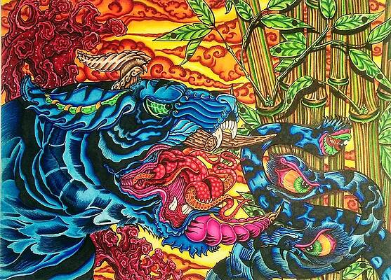 Elephigerpuss by David Johnson