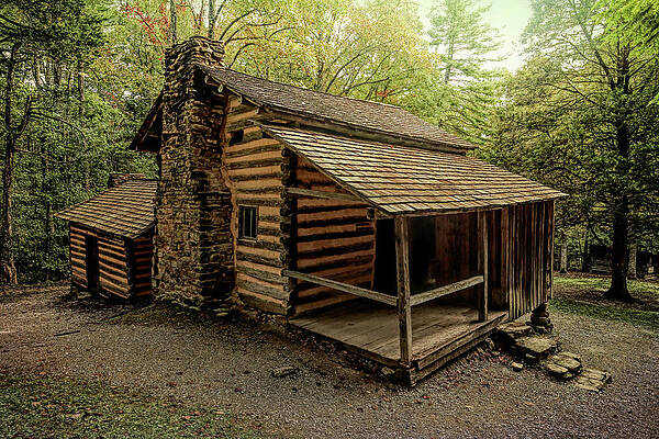 Elijah Oliver Cabin Cades Cove 2 by Judy Vincent Elijah Oliver Cabin Cades Cove 2 by Judy Vincent