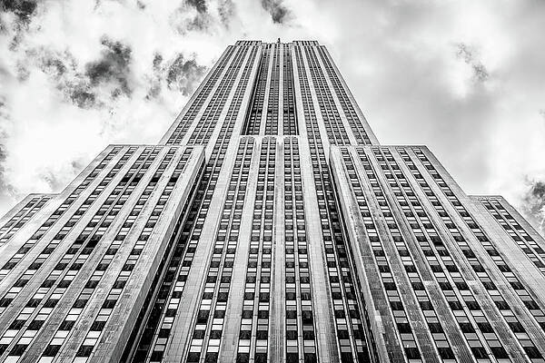 Empire State Building, in black and white. by Ian Robert Knight Empire State Building, in black and white. by Ian Robert Knight