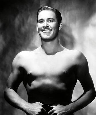 Wall Art - Photograph - ERROL FLYNN in GENTLEMAN JIM -1942-. by Album