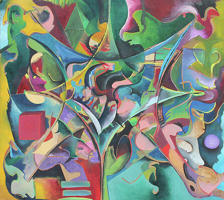 Exploding Head Paintings Fine Art America