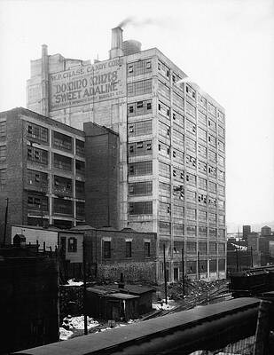 Wall Art - Photograph - Factory Exterior by The New York Historical Society
